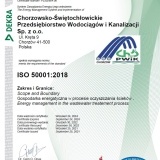 Certyfikat ISO 50001:2018
