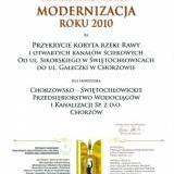 Finalista konkursu Modernizacja Roku 2010
